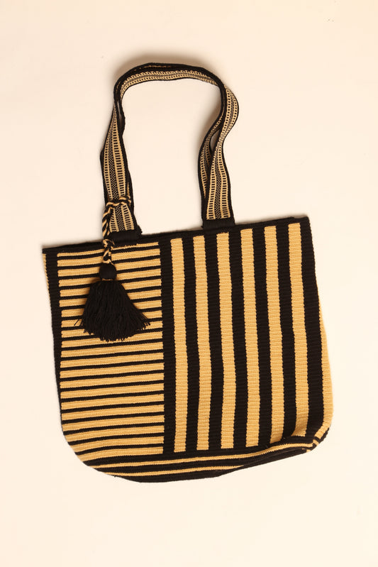 Cabas Wayúu Zebra